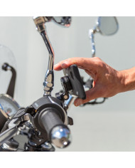 Support téléphone Moto sur Cocotte (Embrayage ou Frein) en Aluminium SP Connect