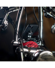 Support téléphone Moto sur Pontet de Guidon en Aluminium SP Connect