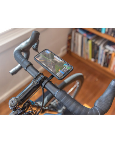 Support téléphone vélo déporté aluminium Quad Lock