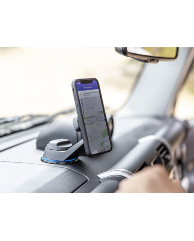 Support téléphone pour Voiture sur Ventouse Quad Lock