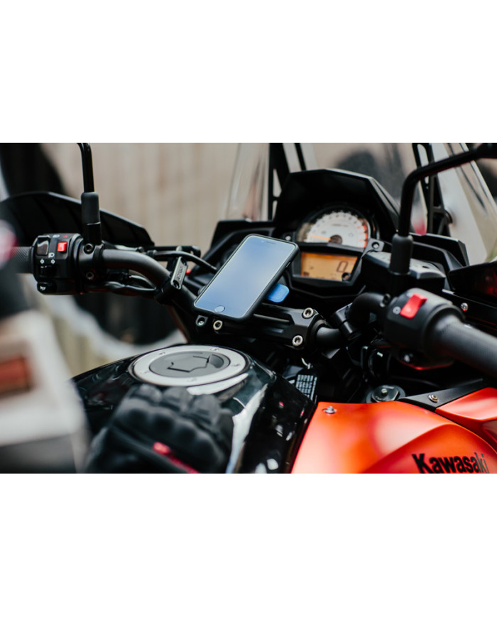 Support téléphone Moto sur Guidon en Aluminium Quad Lock