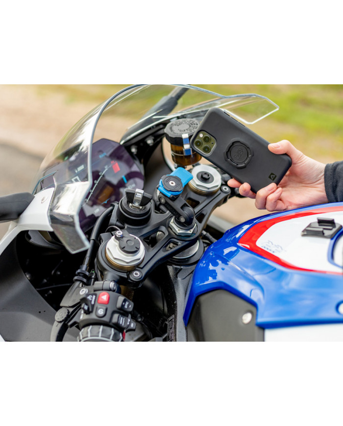 Support de téléphone pour moto avec extension de tige de fourche pour trous  de diamètre 13 à 20 mm, support de téléphone pour moto S1000RR YZF R1 R6