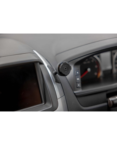 Support téléphone adhésif sur tableau de bord Quadlock