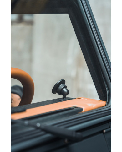 Support téléphone adhésif sur tableau de bord Quadlock