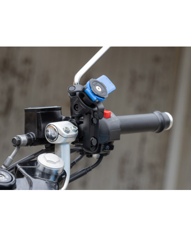 Support téléphone Moto sur Cocotte (Embrayage ou Frein) Quadlock