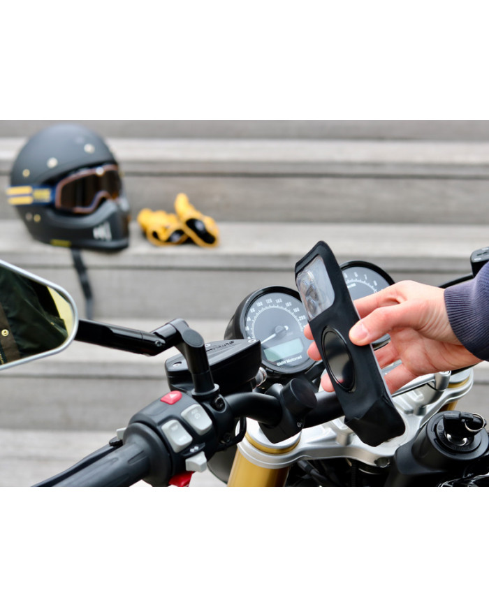 Support téléphone Shapeheart ProBoost pour moto - Équipement moto