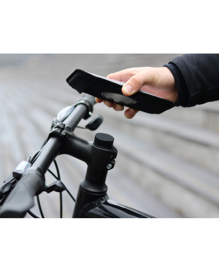 Support Téléphone pour Guidon de Vélo - Magnétique avec Pochette
