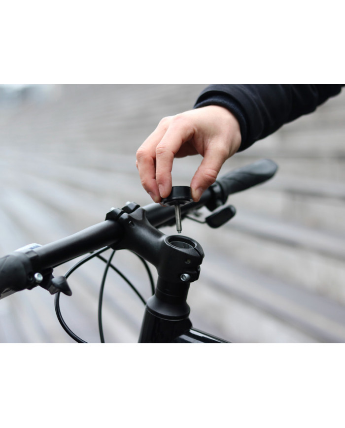 Shapeheart - Support téléphone pour guidon de vélo avec pochette